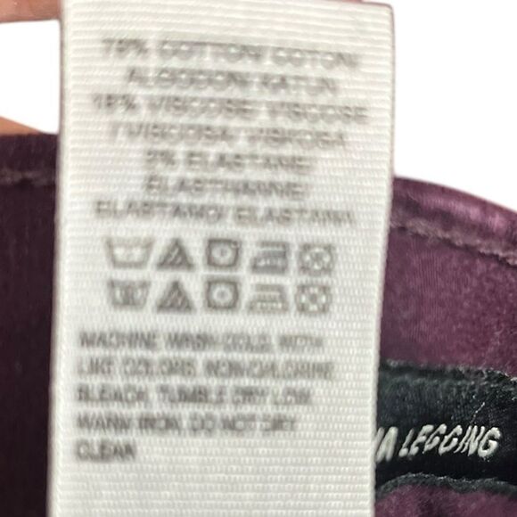 Lucky Brand Plum Ava Legging, Size 4/27 - Picture 8 of 9